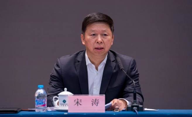 中共中央对外联络部部长宋涛。（新华社）