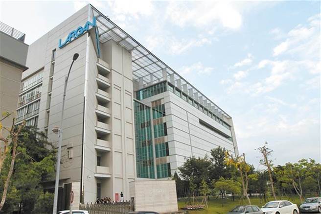 大立光股价一度被超车，落居第6高价股。(资料照)