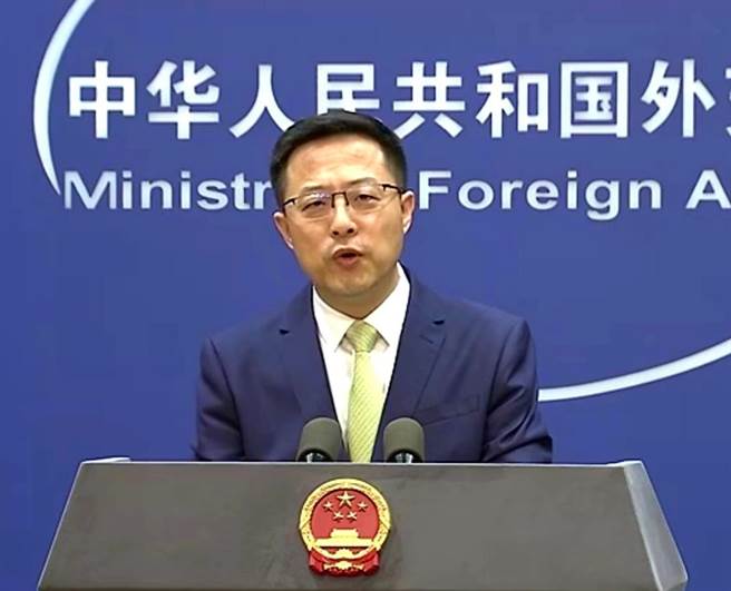 中國外交部發言人趙立堅。（中新社）
