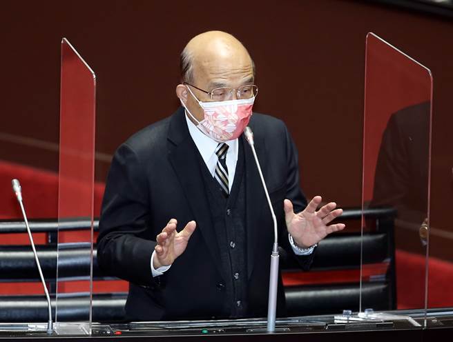 行政院長蘇貞昌。（姚志平攝）