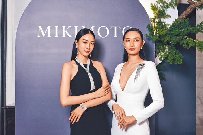 MIKIMOTO「The Japanese Sense of Beauty」系列珠宝即起至6日在台北101旗舰店登场，台湾是全球巡迴展的首站。（MIKIMOTO提供）