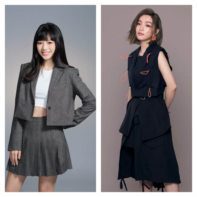 木木林苇妮（左）和阎奕格为动画配冉色斯动画