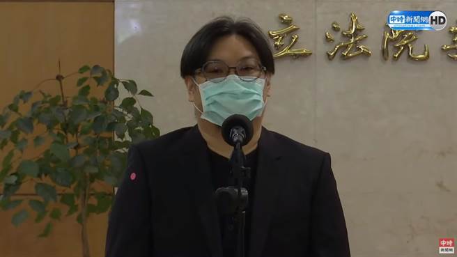 高嘉瑜前男友马文钰出面说明。(取自中时新闻网直播)