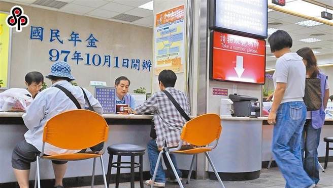 國民年金的月投保金額目前為1萬8282元。（報系資料照）
