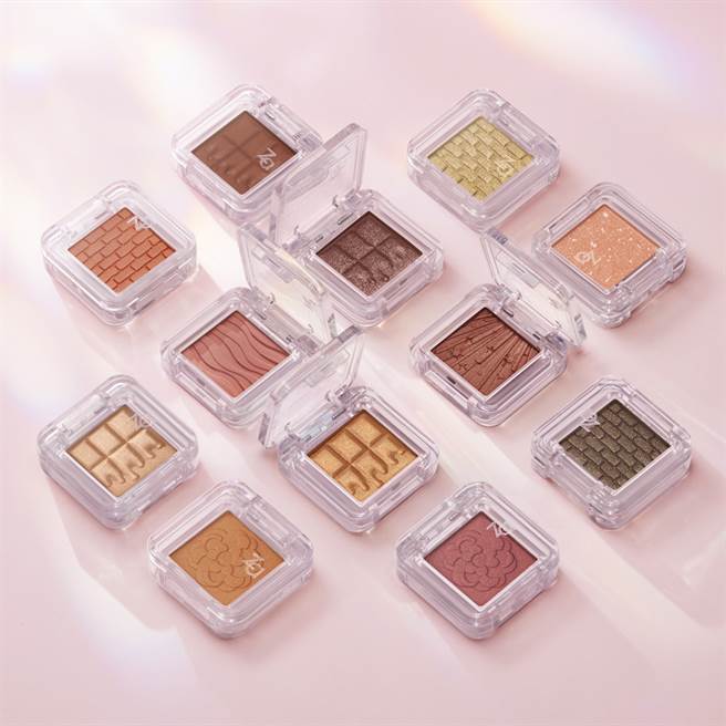 Za潮色特调眼影。（图／品牌提供）