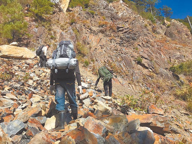 森林护管员需深入林班地，进行深山特遣任务、山难救助、防救森林火灾等任务。（东势林管处提供／王文吉台中传真）