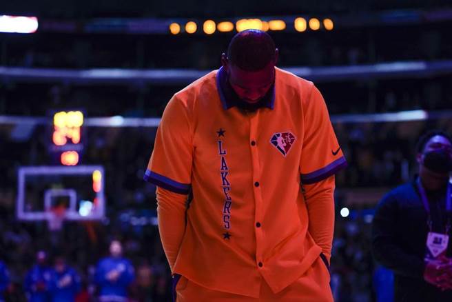 湖人前锋詹姆斯。（美联社资料照）