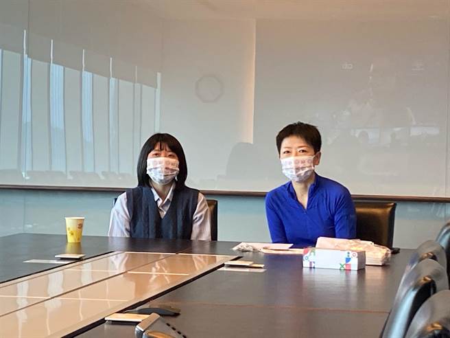 帕运柔道选手李凯琳与花旗同仁畅谈东京帕运心得 。(花旗提供)