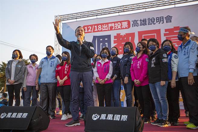 国民党主席朱立伦批评，「2024非核家园」是把问题丢给下一任政府，只有核电能让台湾继续拚经济和生活。（袁庭尧摄）