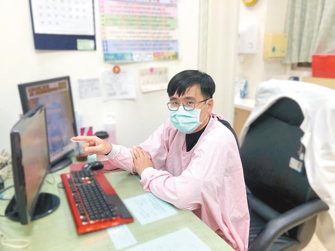 卫生福利部基隆医院肝胆肠胃科张可斌医师。（卫生福利部基隆医院提供）