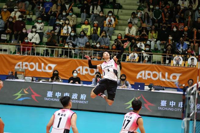 企业排球联赛。(台中市政府提供)