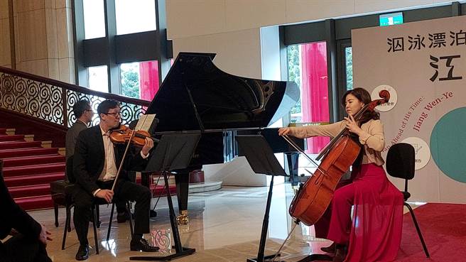 作曲家陳可嘉將透過講座音樂會，帶觀眾了解江文也的室內樂作品。（李欣恬攝）