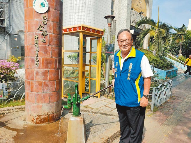 十连霸的金华里长柯崑城是「金华经验」的重要推手。（洪荣志摄）