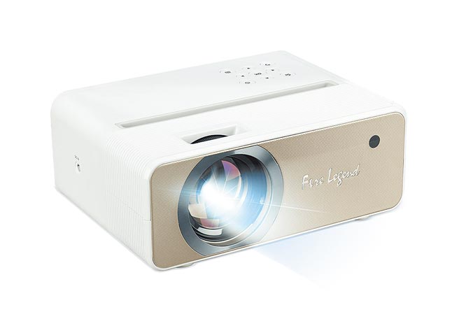 PChome 24h购物推荐AOPEN Full HD无线微型投影机QF12，原价6490元，31日前特价3999元。（PChome 24h购物提供）