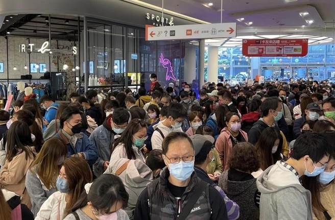 Big City周年慶首4日湧46萬人挹注12.8億元創新高。（Big City提供）