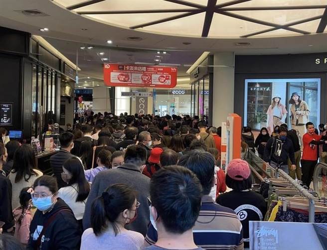 Big City周年慶首4日湧46萬人挹注12.8億元創新高。（Big City提供）