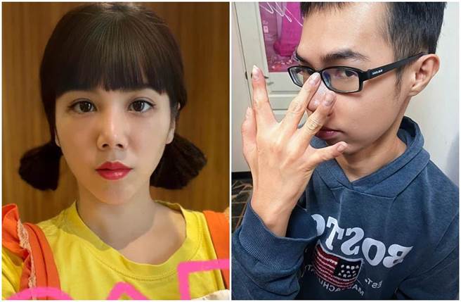 邓佳华放话为宜轩进军亲子台，遭果冻姐姐扬晨熙杨炮轰。（图／邓佳华、杨晨熙脸书）