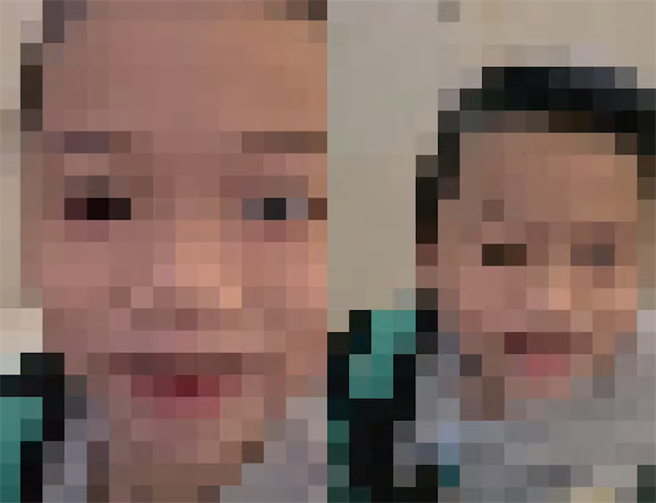 正义哥徐奕踢爆鹿港一名粘姓男子长期对妻小家暴，目前粘男已遭到收押，受暴的6岁男童录下影片感谢徐奕的挺身而出。（翻摄脸书「台湾协武堂「法真人」协武坛」）