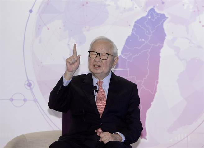 張忠謀認為三星是台積電最重要的競爭對手。（圖／報系資料照）