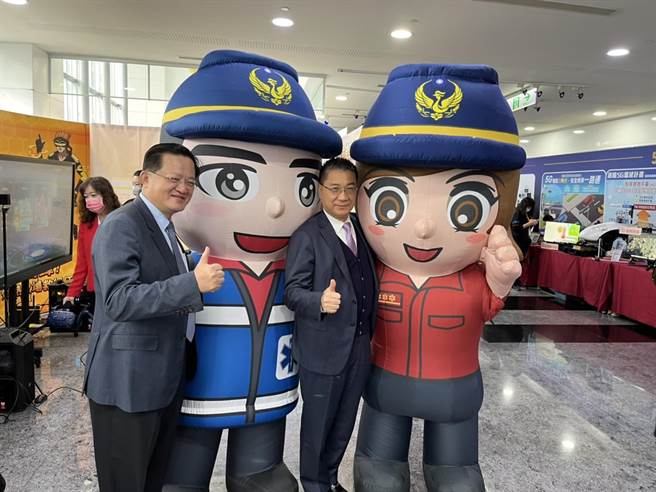 徐国勇表示，新的智能科技将提升救灾效能。（消防首提供）