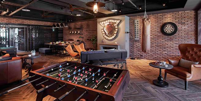 捷丝旅台南十鼓馆。（晶华提供）