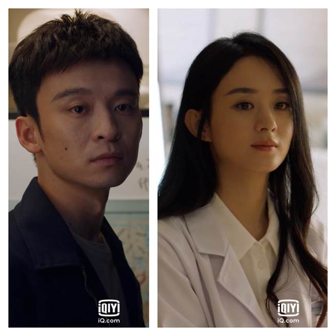 赵丽颖（右）和董子健。（爱奇艺国际站提供）