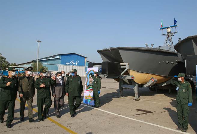 伊朗波斯湾阿巴斯港（Bandar Abbas）海军基地。（达志图库/TGP）