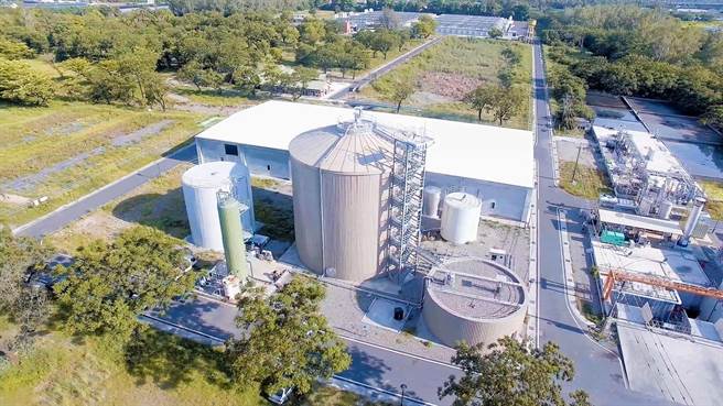 台糖绿能重心摆在太阳能与沼气发电，东海丰园区(图)导入新型能源式沼气发电设备及共消化处理，养猪兼具绿能发电。(图／台糖提供)