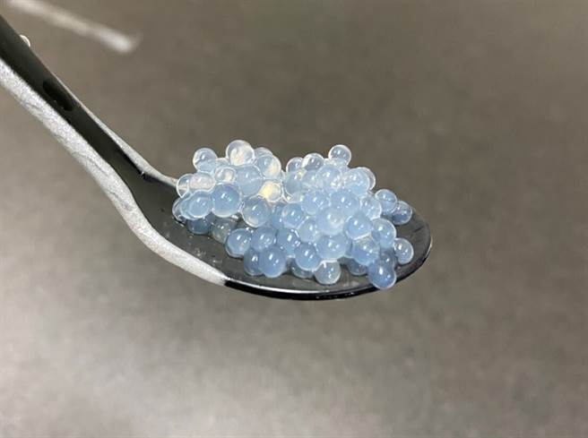 成功大学团队设计出含有减压性胺基酸 taurine（牛磺酸）的珍珠。(图片来源/成功大学)