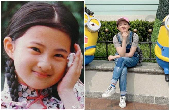 金铭8岁就以琼瑶剧《婉君》饰演小婉君一炮而红，而现年41岁的金铭虽淡出萤光幕，不过保养有术的她，依旧是美魔女一枚。（图／取材自微博）