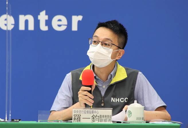 近來南韓更發生社區感染，羅一鈞說明，初步資料看起來Omicron的傳播力可能有提高。（圖／指揮中心提供）