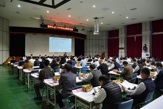 台南地检署与台南市警局举行一年一度的台南地区检警联繫会议。（南检提供／洪荣志台南传真）