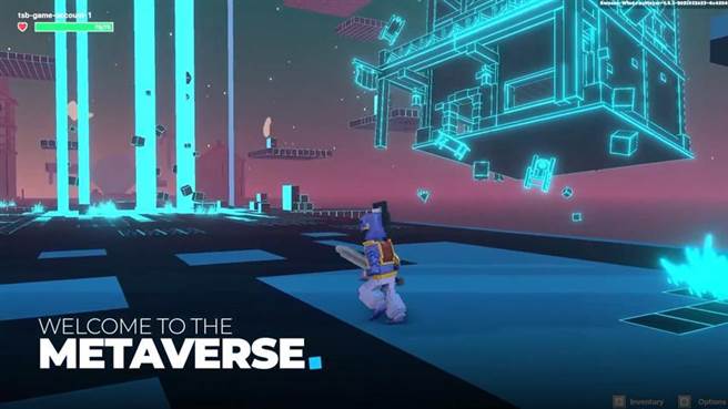去中心化虚拟世界沙盒游戏The Sandbox。（图／业者提供）
