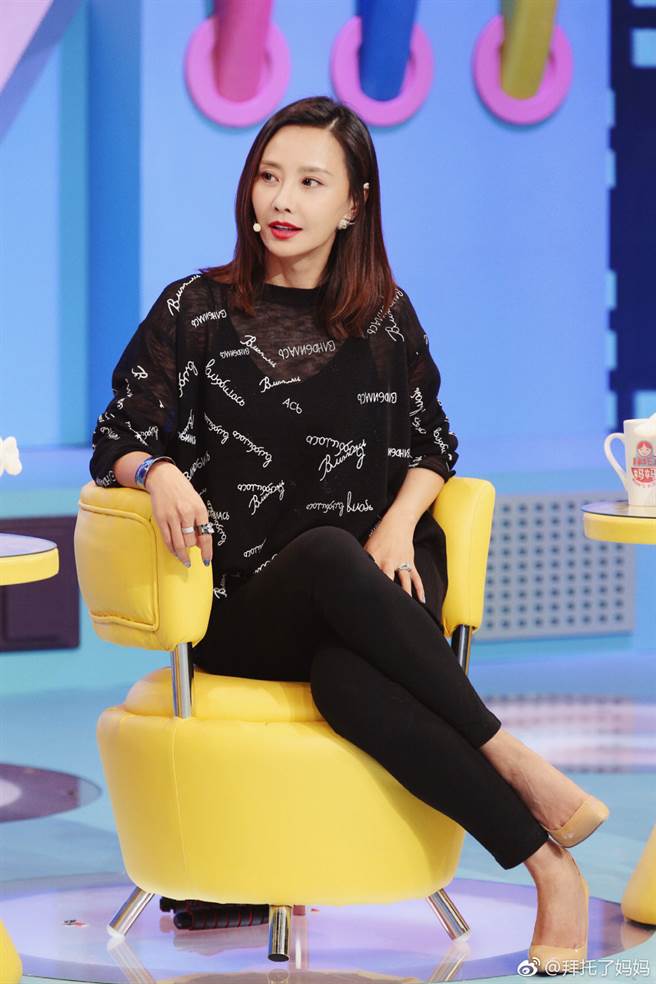 马雅舒当年的的顏值对比刘诗诗可说毫不逊色。（图／微博@马雅舒）