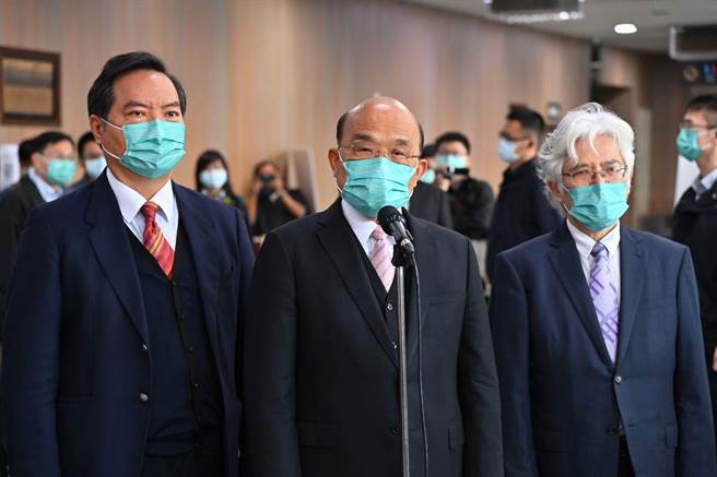 行政院長蘇貞昌。（行政院提供）
