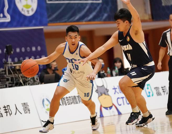 僑光科大鍾凱聖攻下全隊最高13分。（大專體總提供）