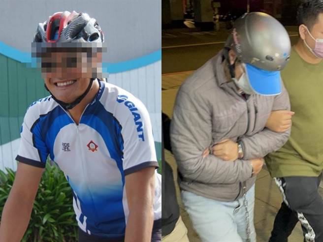 符男脸书遭掀出多张全身装备、骑昂贵自行车的出游照，他露出灿烂笑容与车友合影，万万没想到竟是残忍分尸弒父的恶人。（翻摄自脸书、资料照）