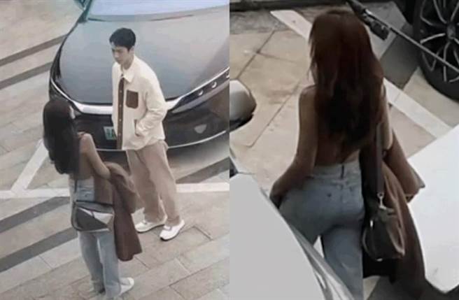 殷桃和小7歲的劉以豪站一起無違和，身材太出眾。(圖／翻攝自微博)