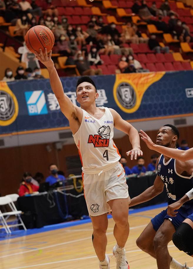 國立體大楊承16分。（大專體總提供）