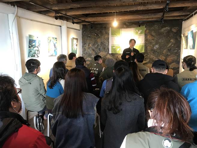 副总统赖清德、民进党不分区立委洪申翰今（9日）前往连江县东引乡宣讲。（李问提供）