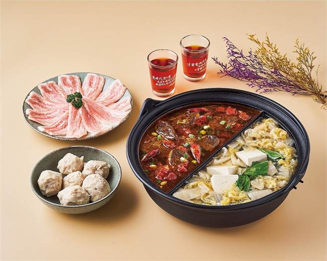 新光三越独家初登场「门前隐味 鸳鸯」，2988元。（新光三越提供）