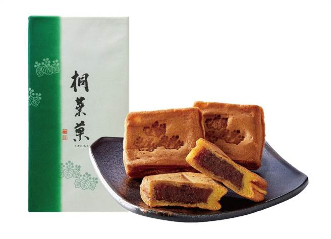 新光三越首次来台的「山田屋桐叶馒头」，640元。（新光三越提供）