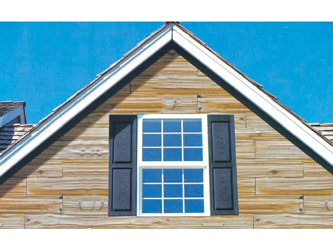 千瑜科技新推出陶粒板、仿木纹绿建材，具有防虫蛀、抗紫外线、防火、防水、耐腐蚀、防霉及原木质感特兴，适用于外墙、栏杆、木屋壁板及户外休閒景观造景用。图／千瑜科技提供