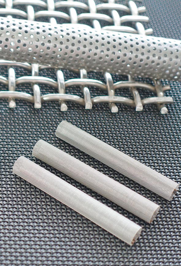 永昇鐵網創新研發能力強，可協助客戶開發各式材質的鐵網製品。圖／業者提供