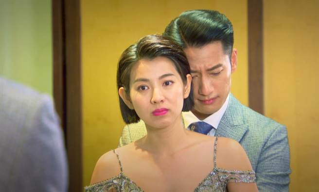 米可白和周孝安有感情戏。（台视提供）