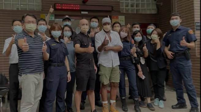 警政署拍摄短片，外籍人士对国内治安及警方服务态度都高度肯定。（翻摄照片／林郁平台北传真）