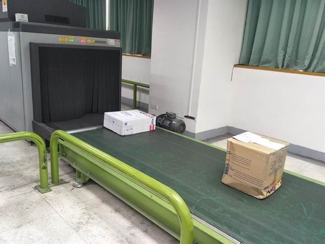 進口空運快遞貨物示意圖。圖／林昱均