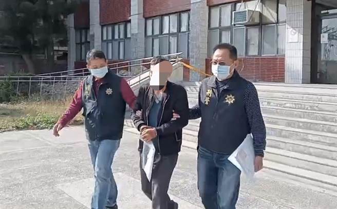苗栗警分局逮獲涉嫌在三義鄉雙湖村行竊民宅的郭姓竊嫌。（讀者提供／謝明俊苗栗傳真）