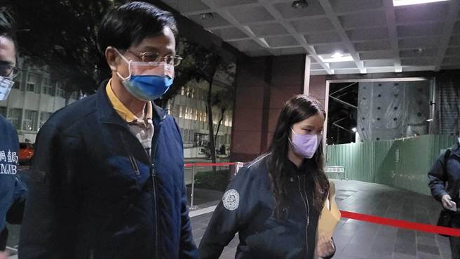 董座廖灿昌200万交保(陈志贤摄)