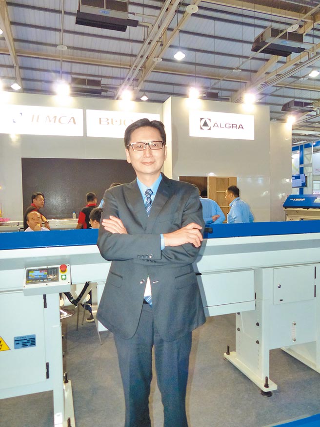 中义科技机械公司总经理李盈庆。图／庄富安